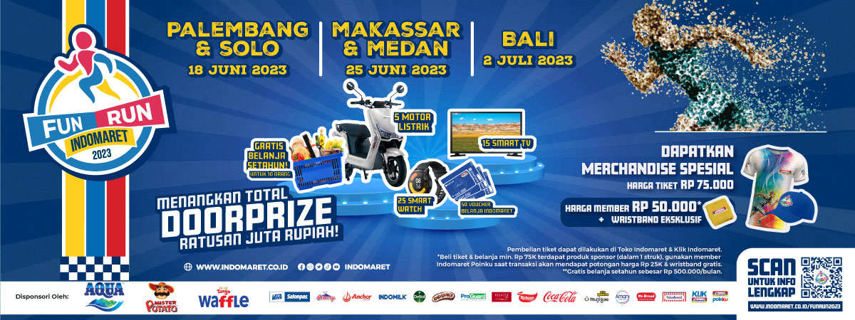 Fun run indomaret 2023