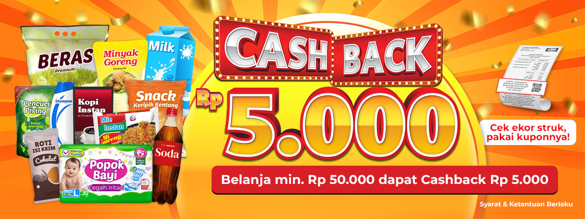 Indomaret cashback