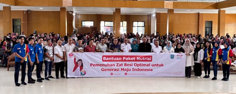 Dukung Generasi Maju, Indomaret dan SGM Salurkan 300 Paket Nutrisi di Belitung