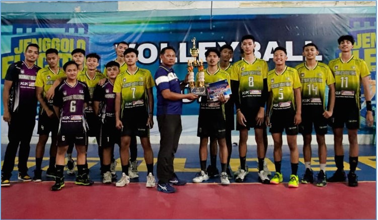 Indomaret Sidoarjo Raih Juara 1 pada Kejuaraan Voli U-19 Jenggolo Electric Cup 2025