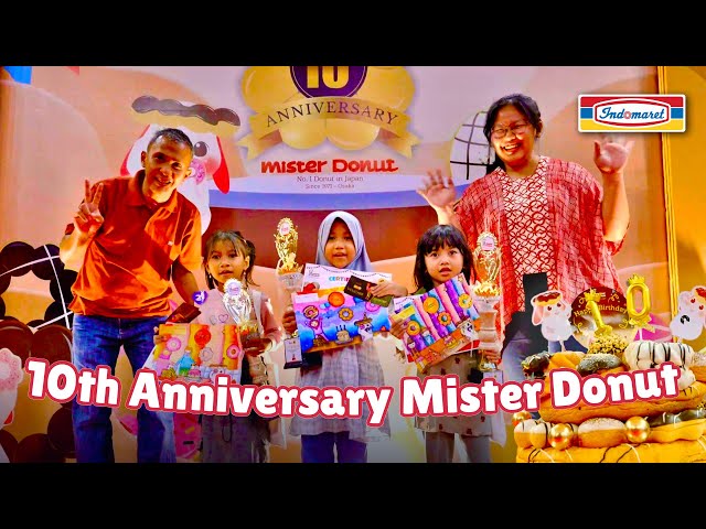 10th Anniversary Mister Donut Indonesia